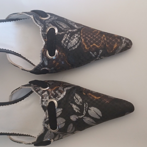 Annabelle Black Heels Size 8 - Picture 2 of 5